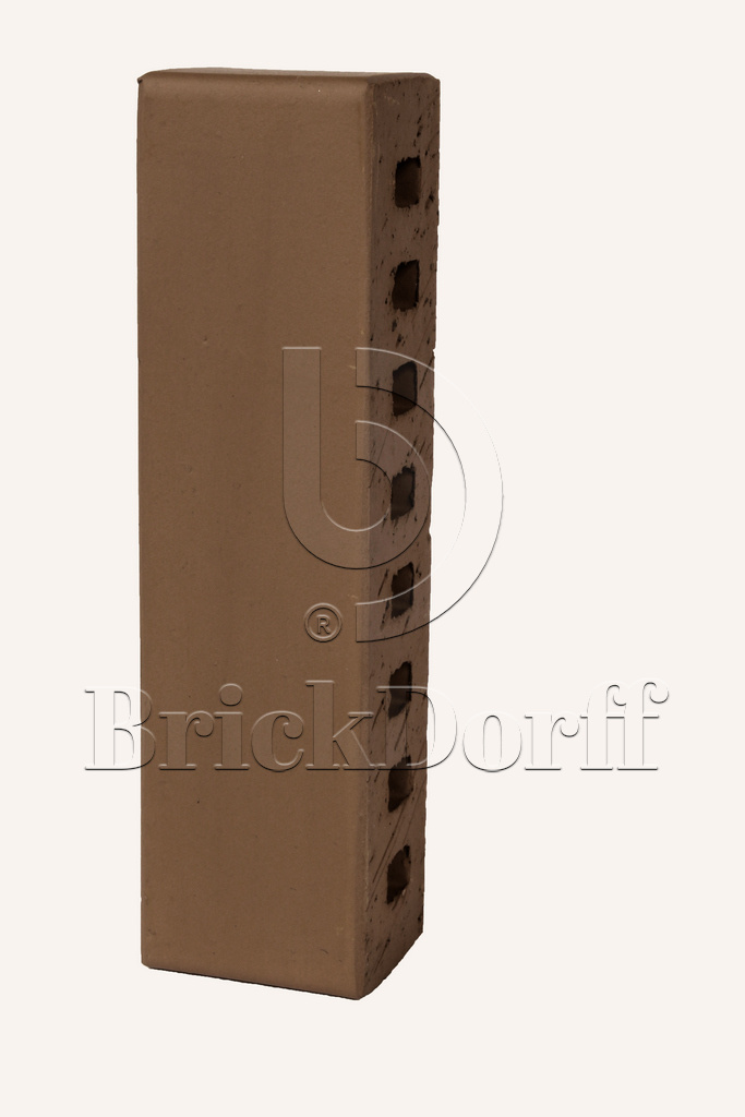 Lode BRUNIS гладкий, 250*60*65 мм, Печной Кирпич керамический пустотелый, коричневый