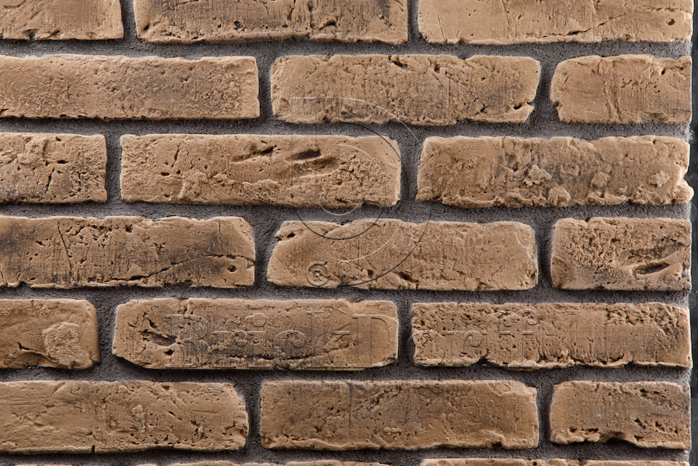 4 Скандинавский кирпич 250-260*60-70*15 мм, декоративный камень для фасада и интерьера Petra