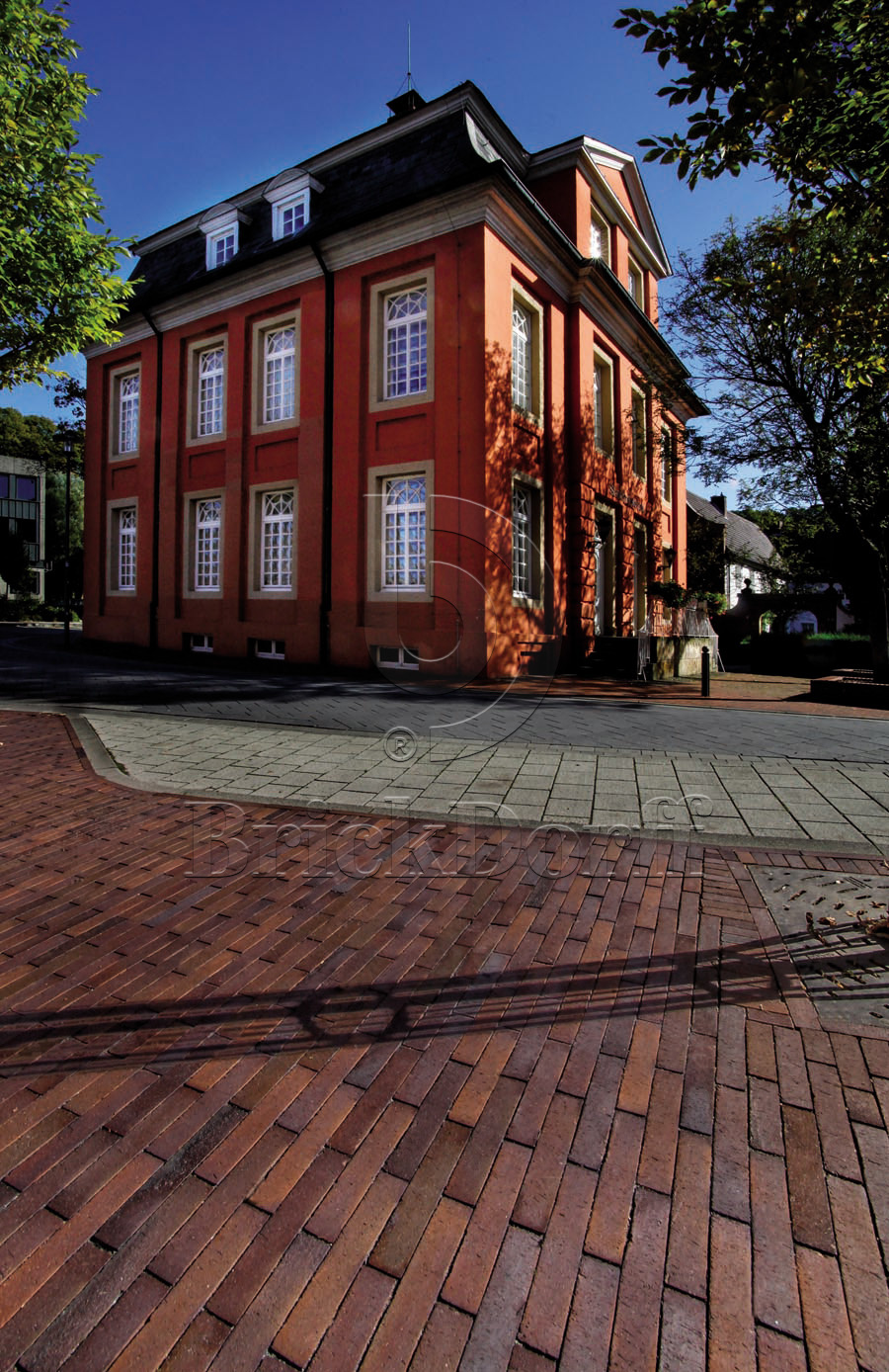 Тротуарная плитка / брусчатка Клинкерная ABC Malmo (Малмо) Blau bunt schmolz, ригельный 292*71*52 мм