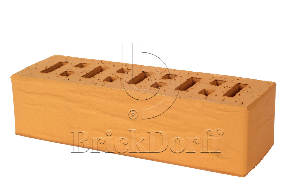 Кирпич клинкерный облицовочный темно - желтый, Lode VECA DZINTRA ретро, 250*85*65 мм