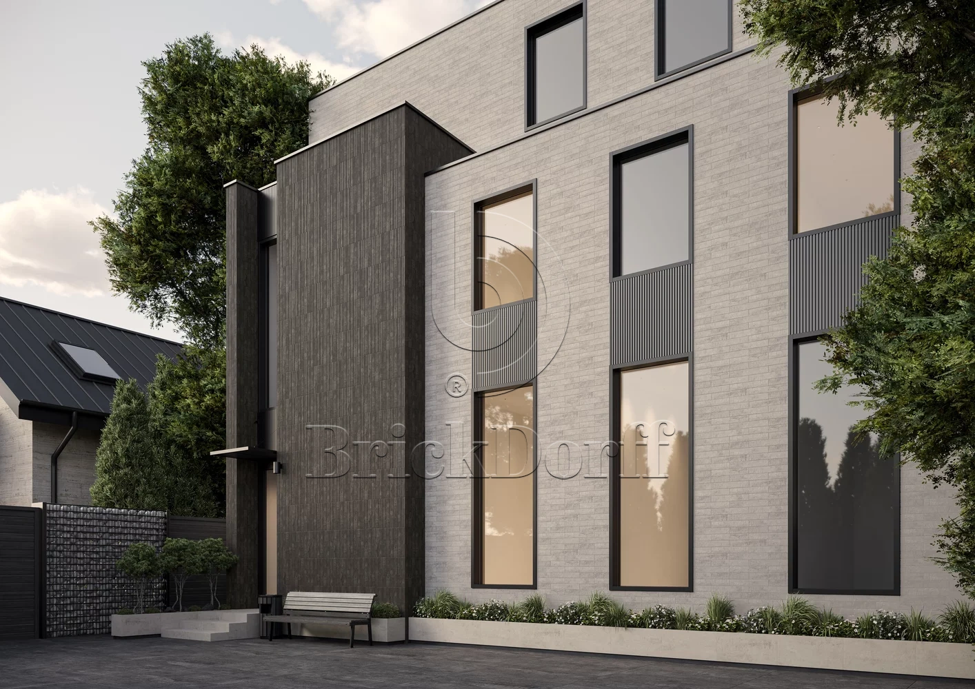 Carrizo Grey 400*66*11 мм клинкерная плитка ригельная - длинный формат