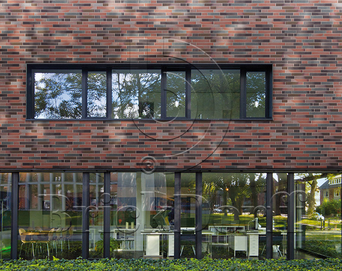 Ziegelriemchen Blankenese 240*71*10 мм, Клинкерная фасадная плитка облицовочная под кирпич ABCklinker