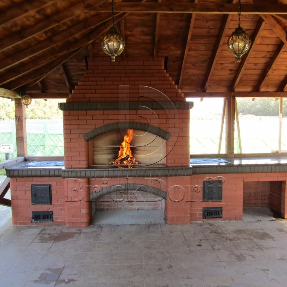 12.101700L Lode Janka гладкий, 250*85*65 мм, Печной Полнотелый Кирпич керамический терракотовый, красный