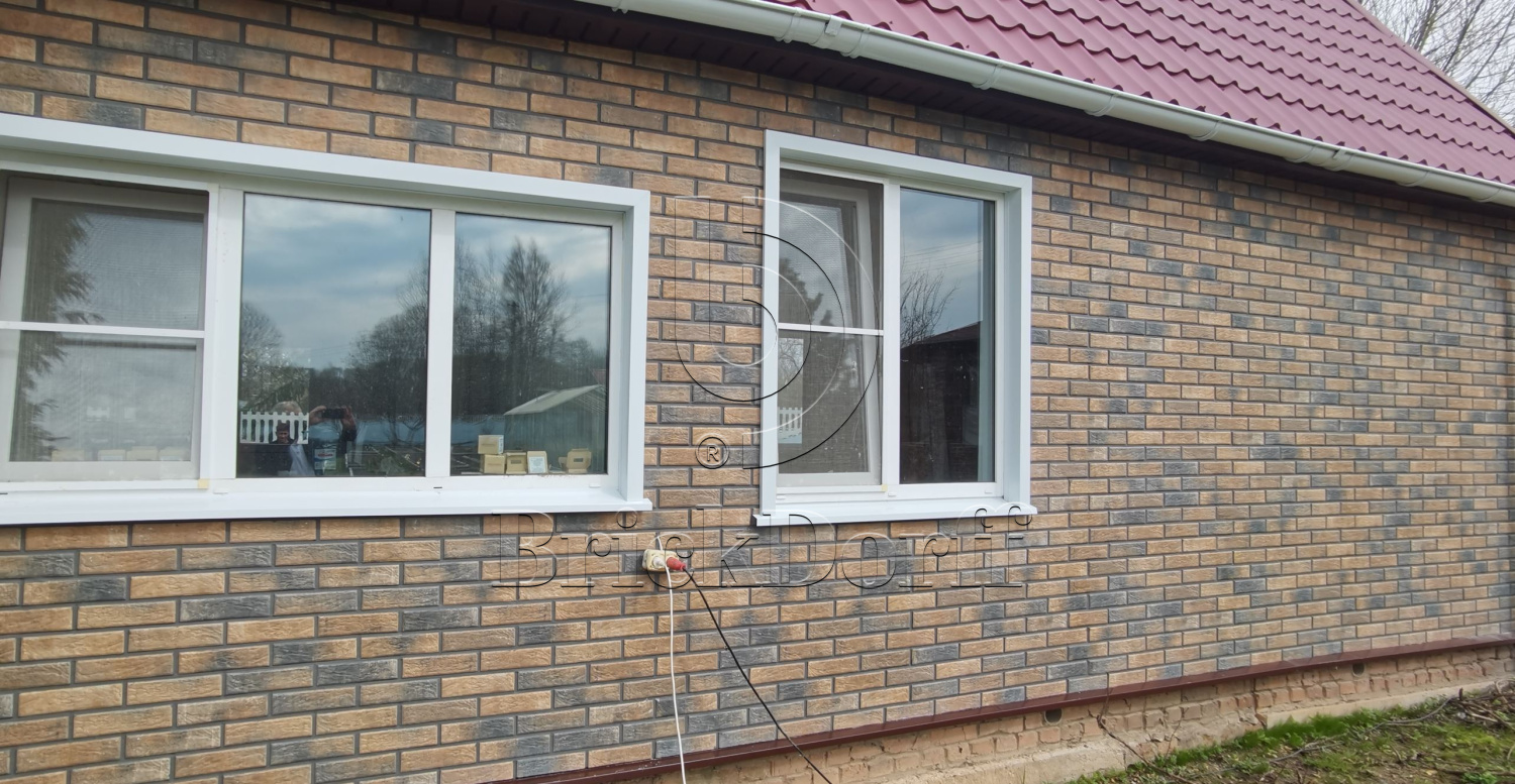 Loft Brick Cardamon фасадная термопанель из пенополиуретана ППУ 65 мм