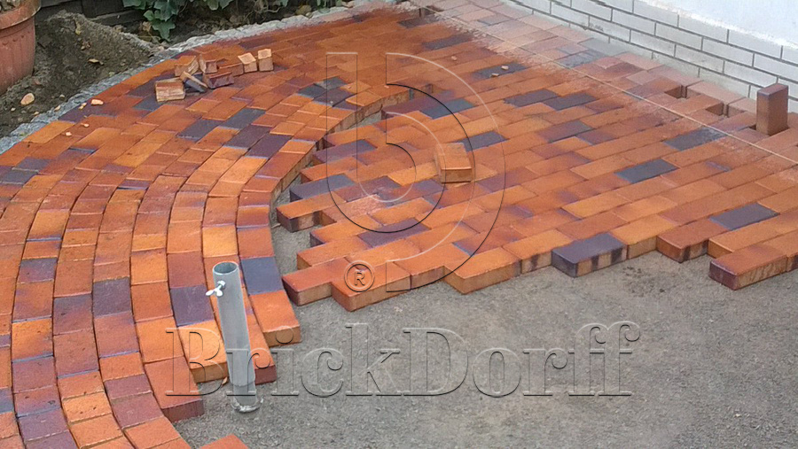 Тротуарная плитка / брусчатка Клинкерная ABC Herbstlaub-geflammt (Хербстлауб-гефламмт), 200*100*40 мм