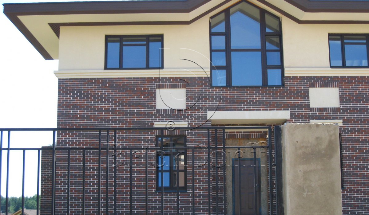 Naturbrand glatt, 240*71*10 мм, Клинкерная фасадная плитка облицовочная под кирпич ABCklinker