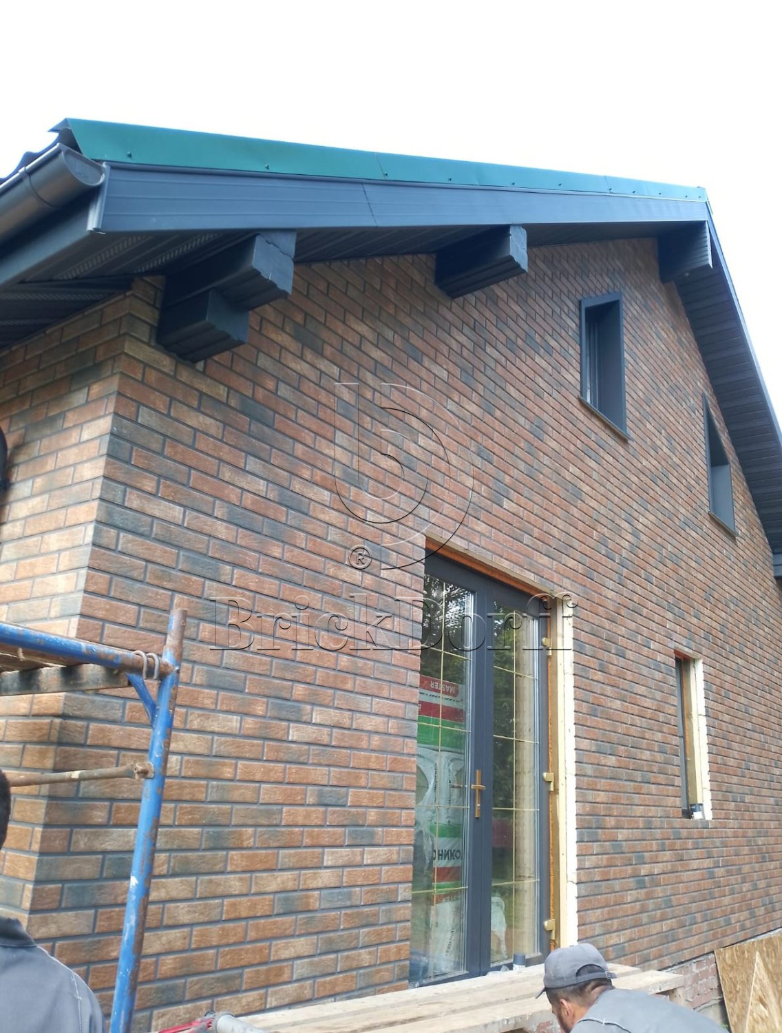 Loft Brick Chili фасадная термопанель из пенополистирола ППС 80 мм с клинкерной плиткой