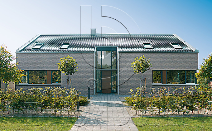 Objekta Grau genarbt 240*71*10 мм, Клинкерная фасадная плитка облицовочная под кирпич ABCklinker