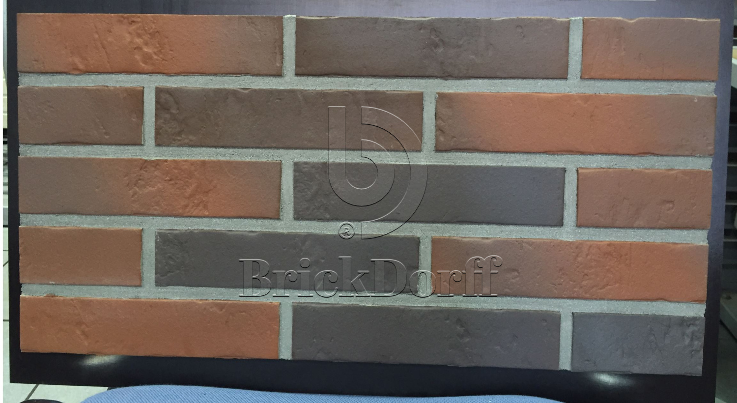 Фасадная Термопанель из пенополистирола ППС 60 мм с клинкерной плиткой Naturbrand Schieferstruktur 240*52*7 мм