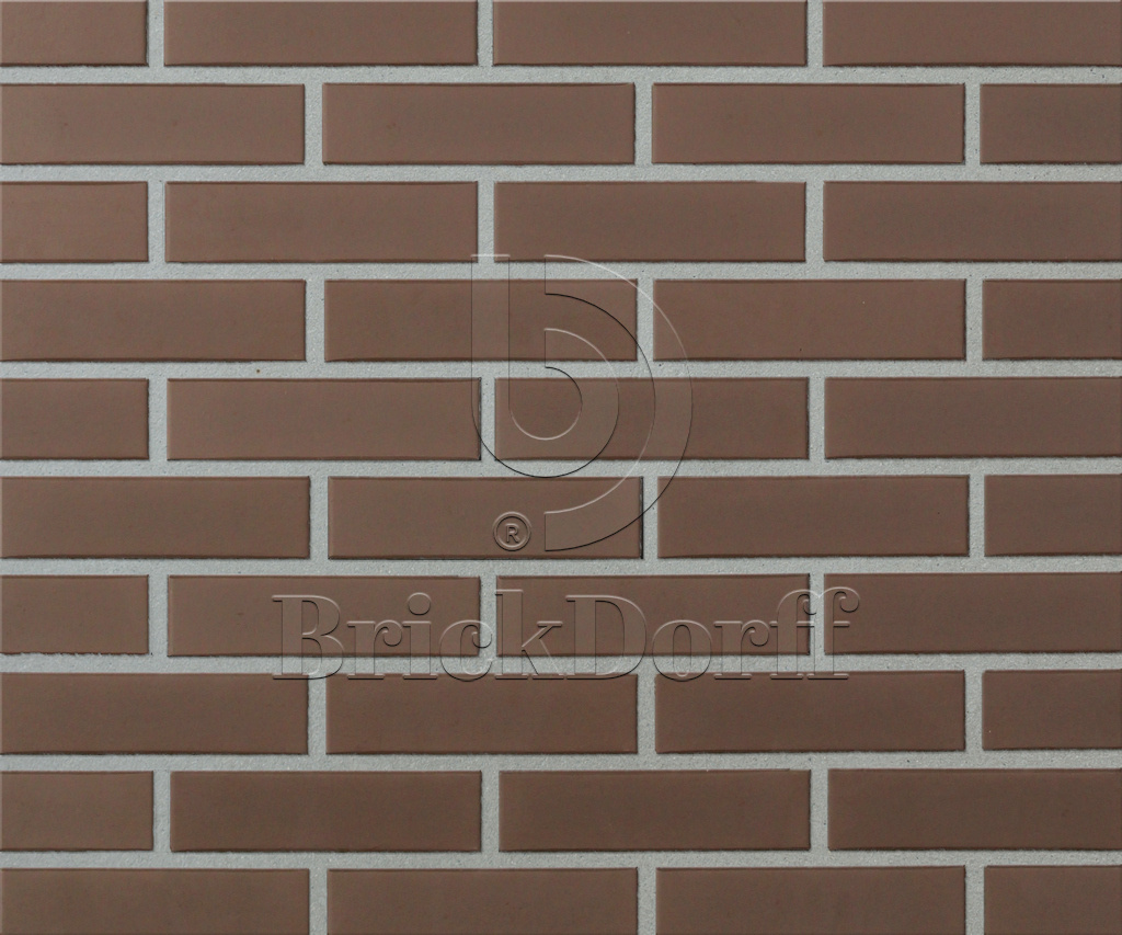 Lode BRUNIS гладкий, 250*85*65 мм, Печной Кирпич керамический пустотелый, коричневый