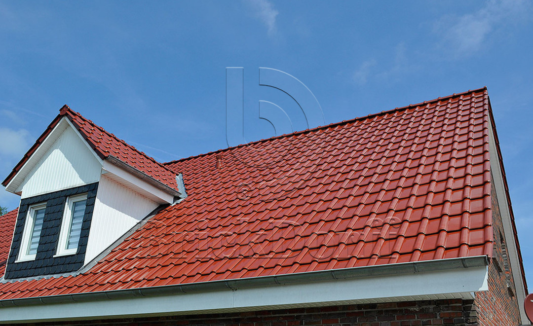 Керамическая черепица рядовая Roben Piemont каштан глянцевый ангоб