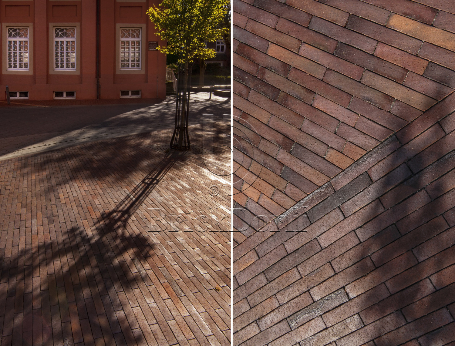 Тротуарная плитка / брусчатка Клинкерная ABC Malmo (Малмо) Blau bunt schmolz, ригельный 292*71*52 мм