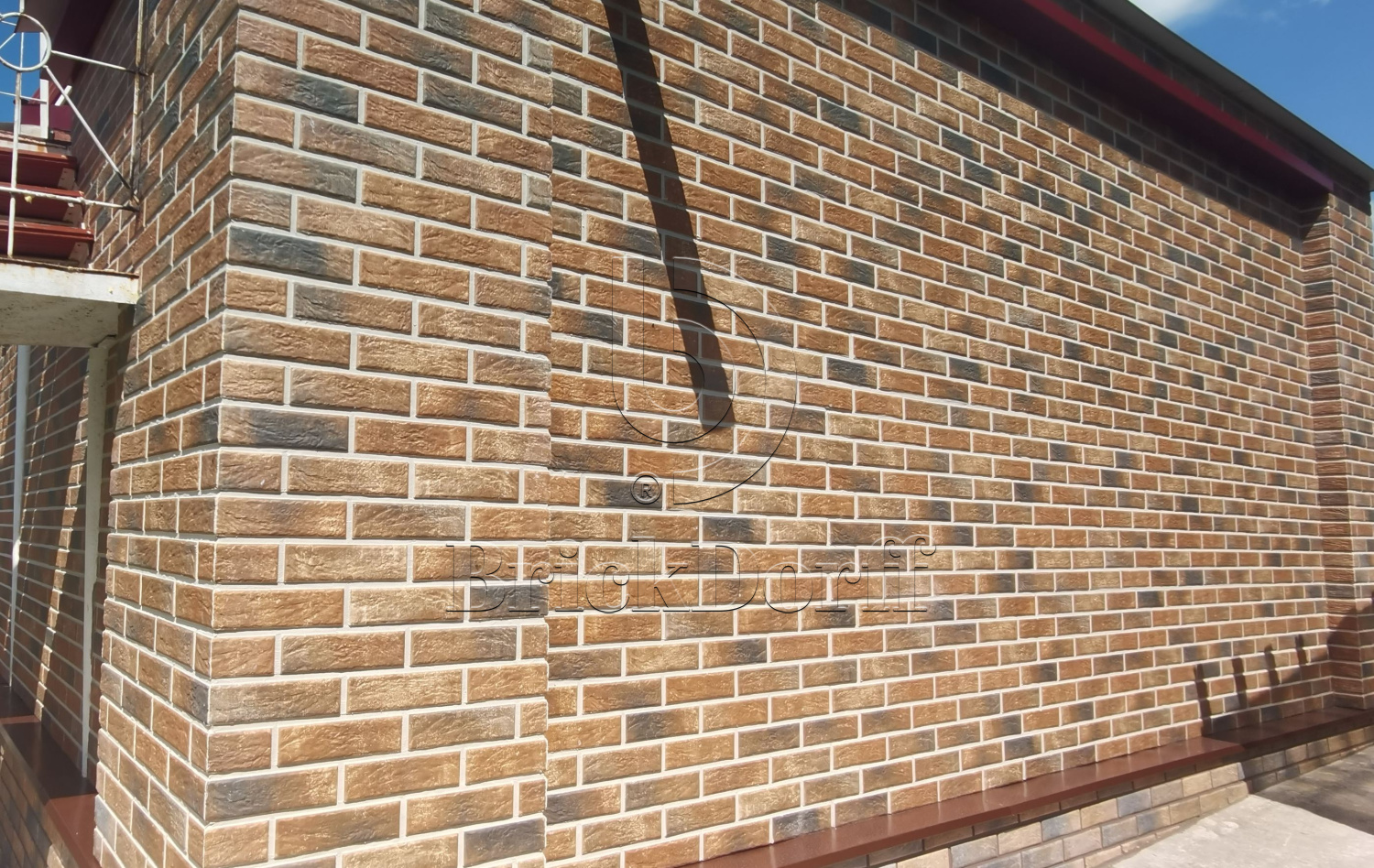 Loft Brick Chili фасадная термопанель из пенополистирола ППС 80 мм с клинкерной плиткой