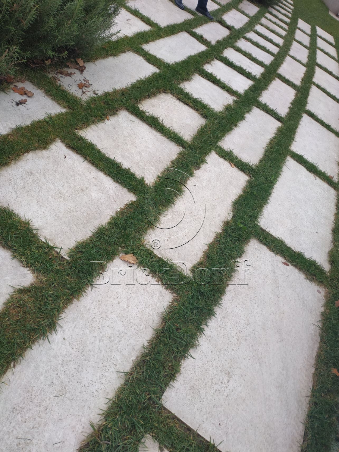 Тротуарная плитка Серая. Cliff Grigio 60 LASTRA 20mm / Клиф Гриджио 60 Ластра 20 мм 600х600х20мм