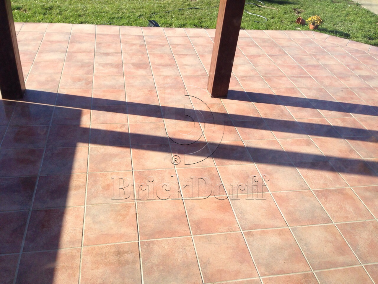 Клинкерная Плитка напольная противоскользящая Stroeher KERAPLATTE AERA X 755 camaro 594*294*10 мм