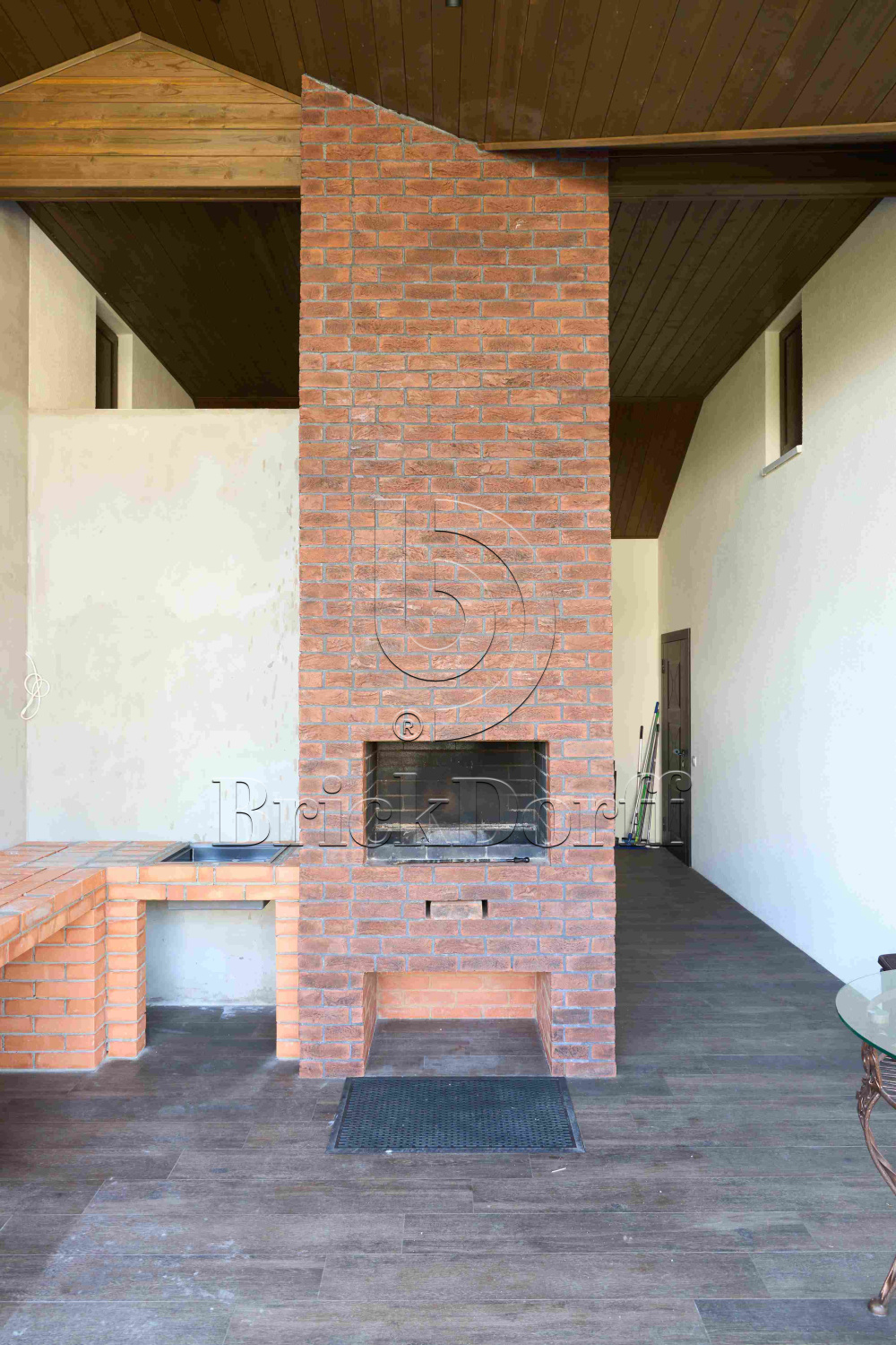 3-17 Клинкерный кирпич 200-210*60-65*14 мм, декоративный камень для фасада и интерьера Petra