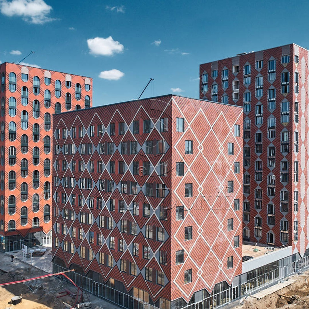 Кирпич лицевой клинкерный ЛСР пустотелый "Лондон" береста M300, 250*85*65 мм