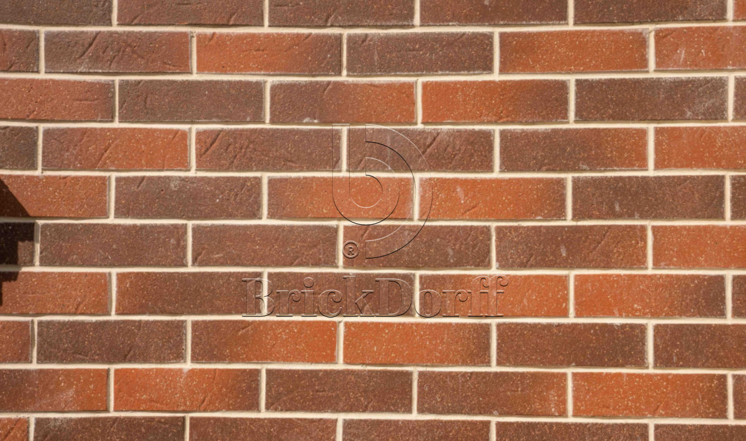 Rotbunt Struktur besandet, 240*71*8 мм Клинкерная фасадная плитка облицовочная под кирпич, ABCklinker