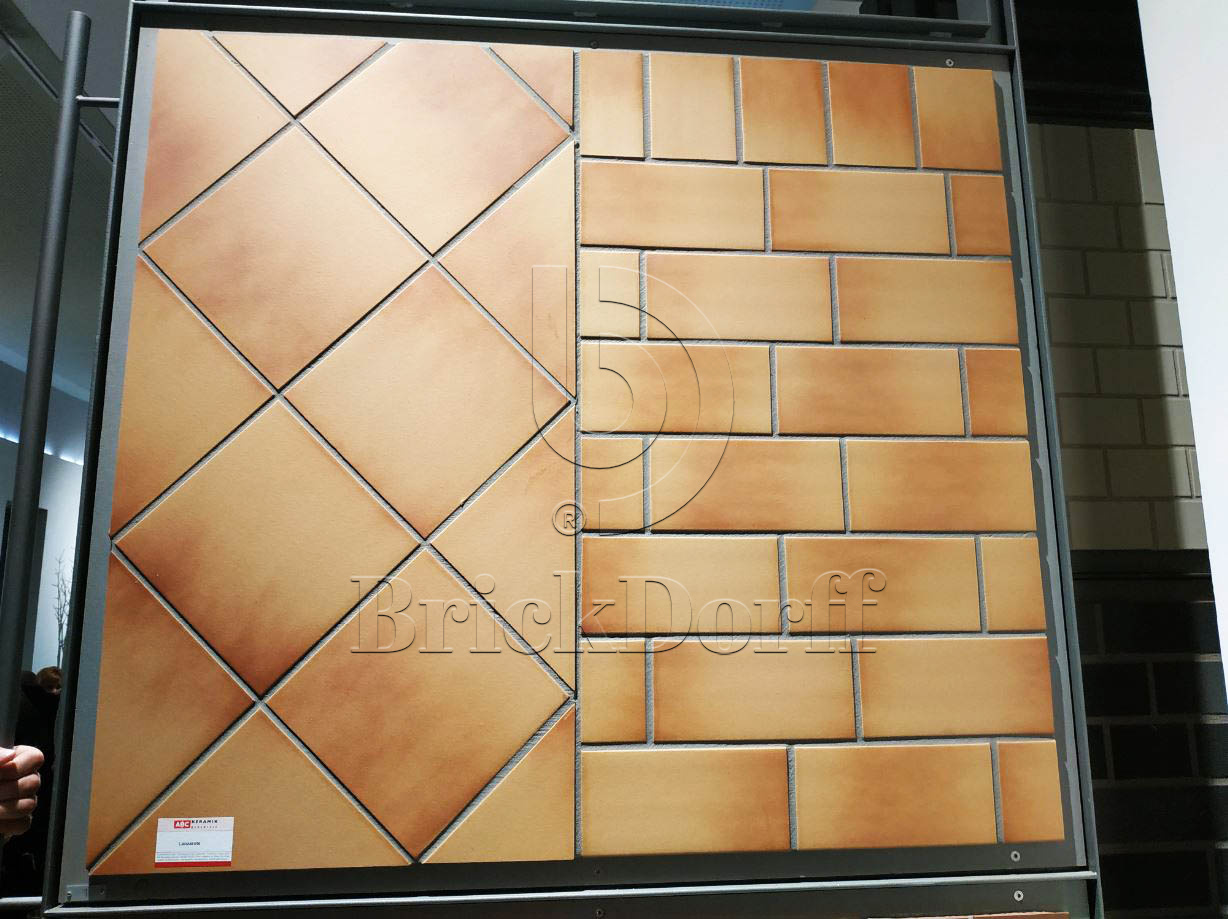 Кислотоупорная Клинкерная напольная плитка для промышленных помещений ABC Lanzarote 240*115*18 мм