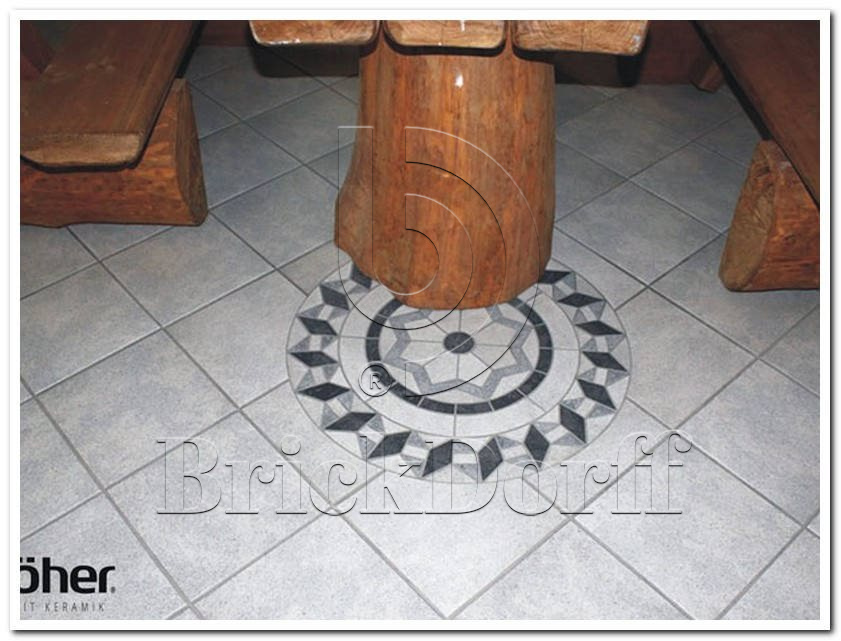 Клинкерная Плитка напольная противоскользящая Stroeher KERAPLATTE ROCCIA 837 marmos 240*115*10 мм