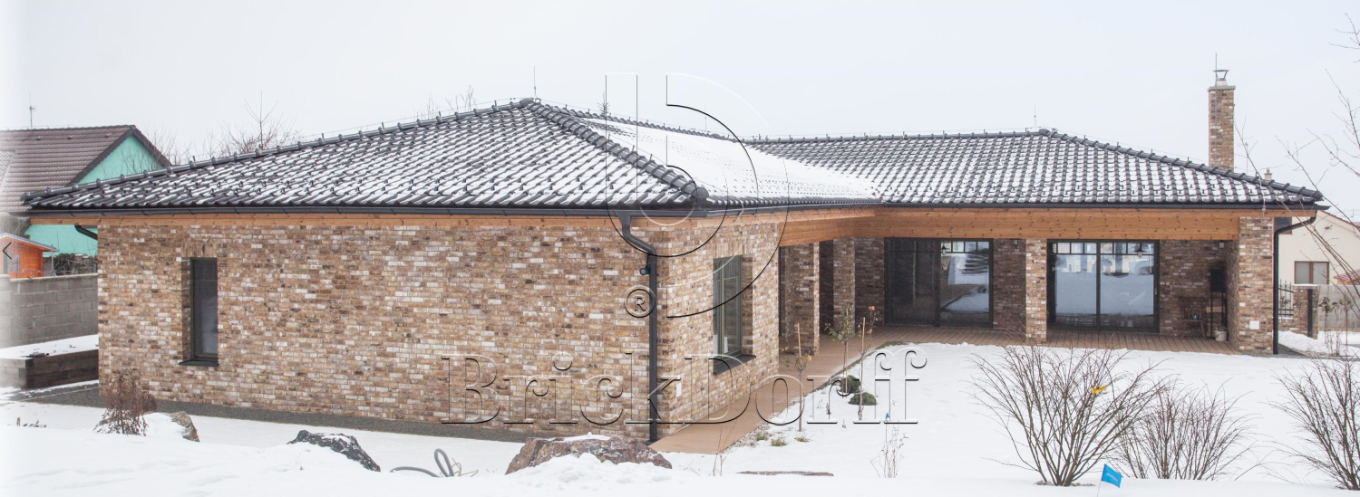 Barnsteen DF 214х103х66 мм, Кирпич ручной формовки Engels baksteen