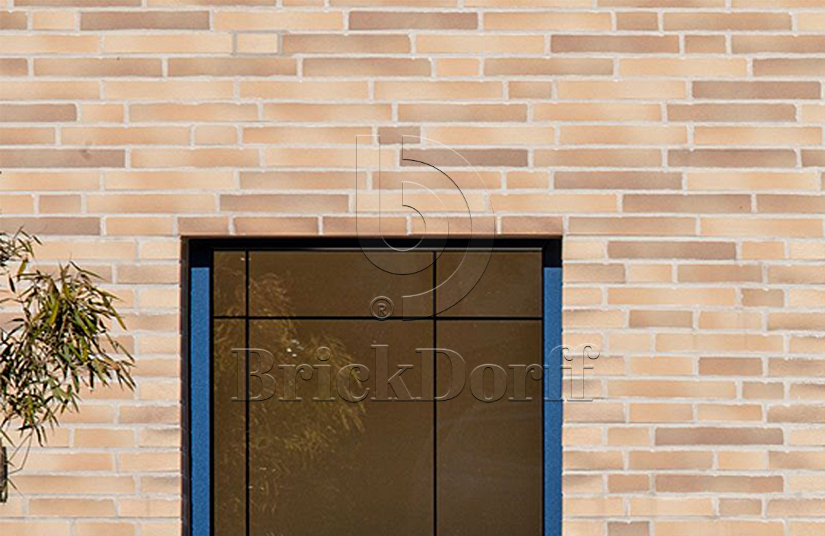 Elmshorn-Ockergrau, 240*71*10 мм, Клинкерная фасадная плитка облицовочная под кирпич ABCklinker