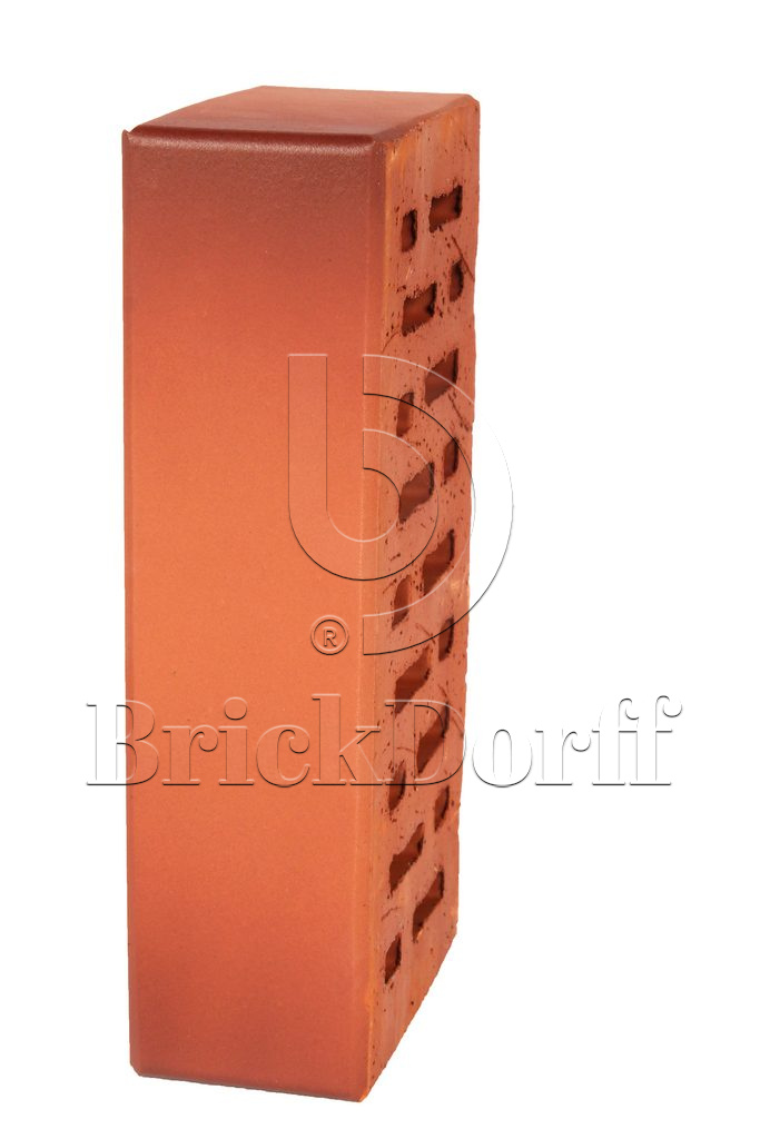 Кирпич клинкерный облицовочный красный терракотовый, Lode CEMINI гладкая, 250*120*65 мм
