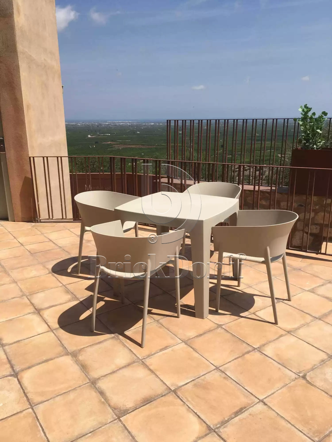 Alhamar SALMON Exagres 330*330*12 мм, клинкерная ступень флорентинер- с капиносом, противоскользящая