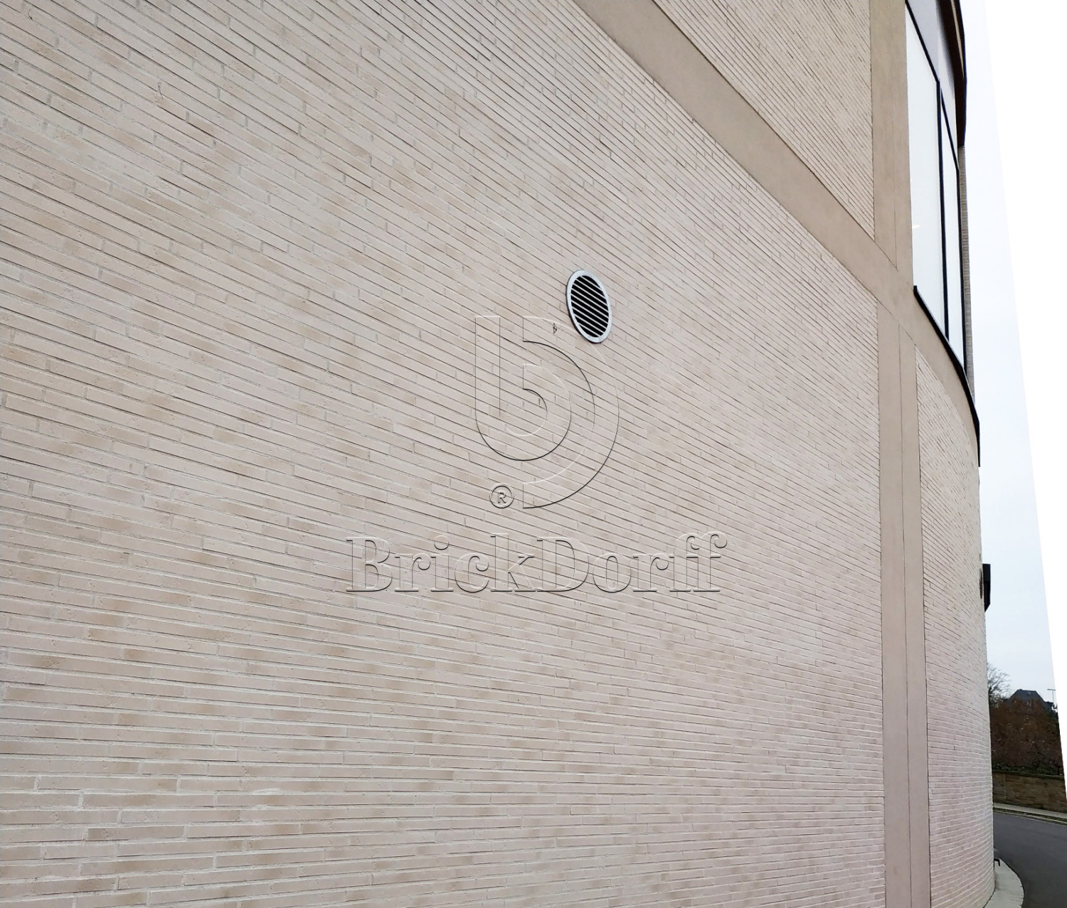 Typ Emsgalerie Schieferstruktur 365*52*10 мм Клинкерная фасадная плитка под кирпич ригельная Langformat ABC