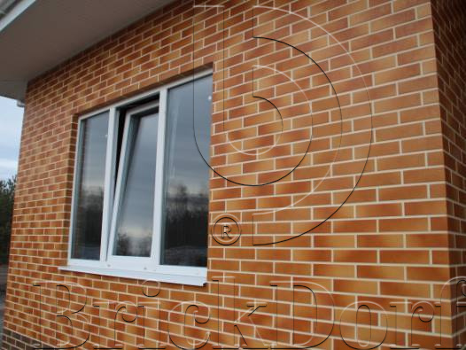 Aquarius Brown 245X66х7,4 мм Клинкерная фасадная плитка под кирпич облицовочная желтая