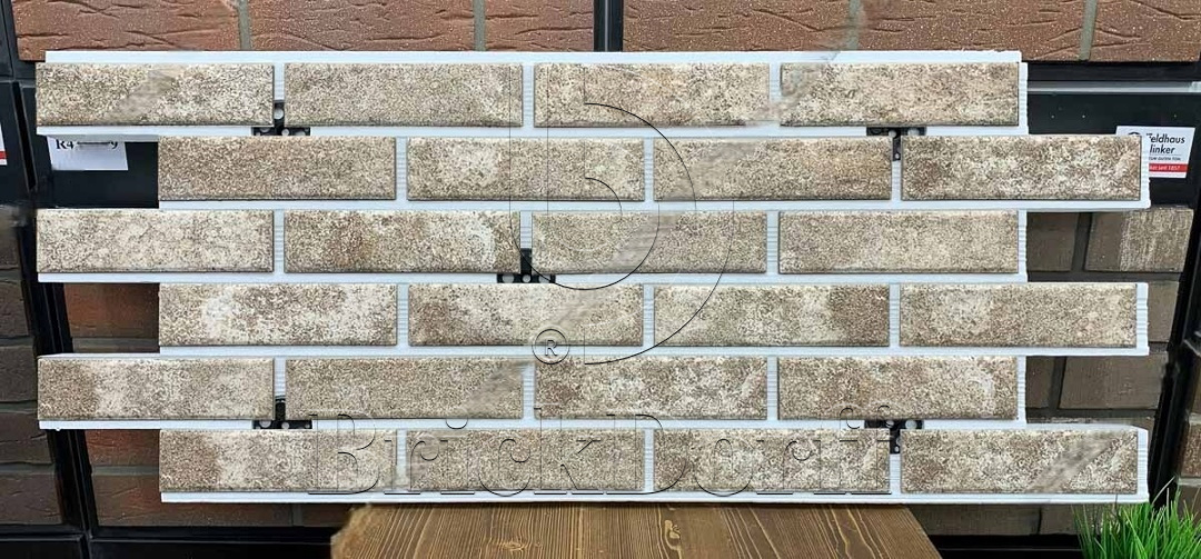 Hard Stone фасадная термопанель из пенополистирола ППС 100 мм с клинкерной плиткой