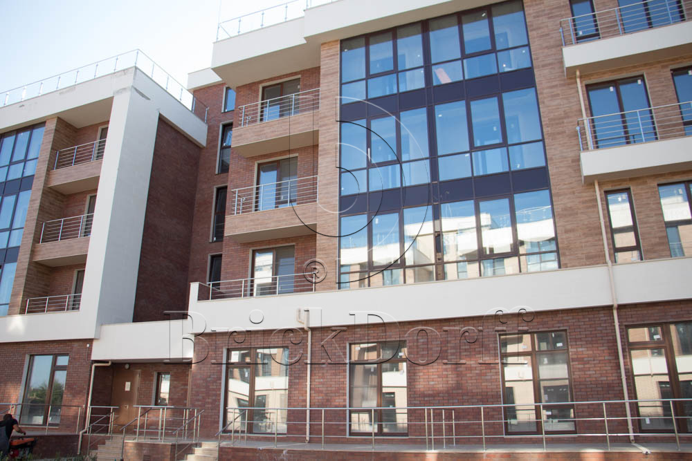 Клинкерная фасадная плитка облицовочная под кирпич Stroeher (Штроер) Keraprotect 417 eindhoven рельефная NF11, 240*71*11 мм