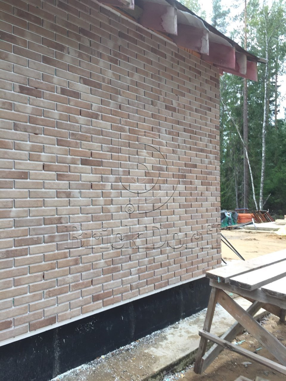 SCANDIANO OCHRA 245X66х7,4 мм Клинкерная фасадная плитка под кирпич облицовочная охровая