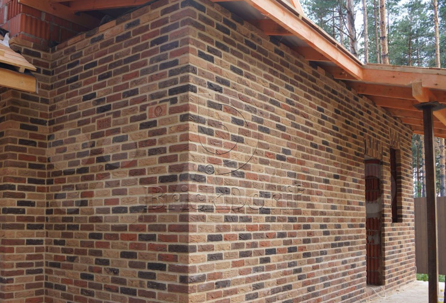 Донские Зори Шереметьево w040 215*102*65 мм, Полнотелый кирпич ручной формовки облицовочный для печей