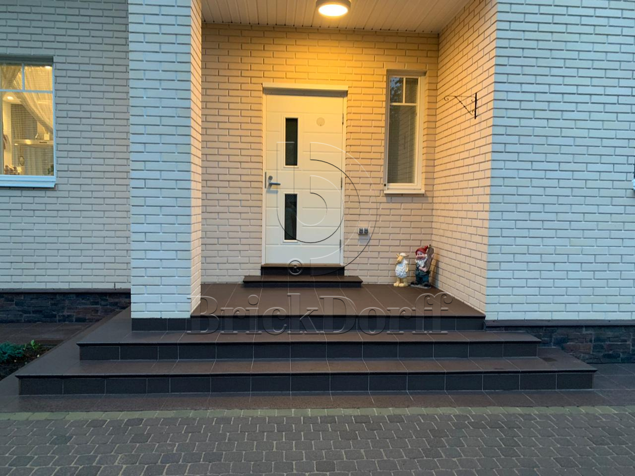 Клинкерная плитка Natural Brown 300X148х7 мм морозостойкая фасадная и цокольная плитка