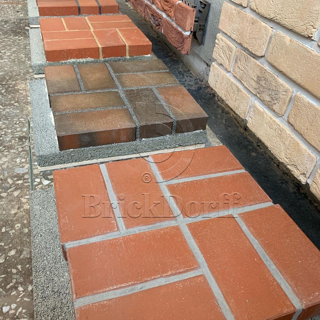 Тротуарная плитка / брусчатка Клинкерная ЛСР MIX-1 200*100*50 мм