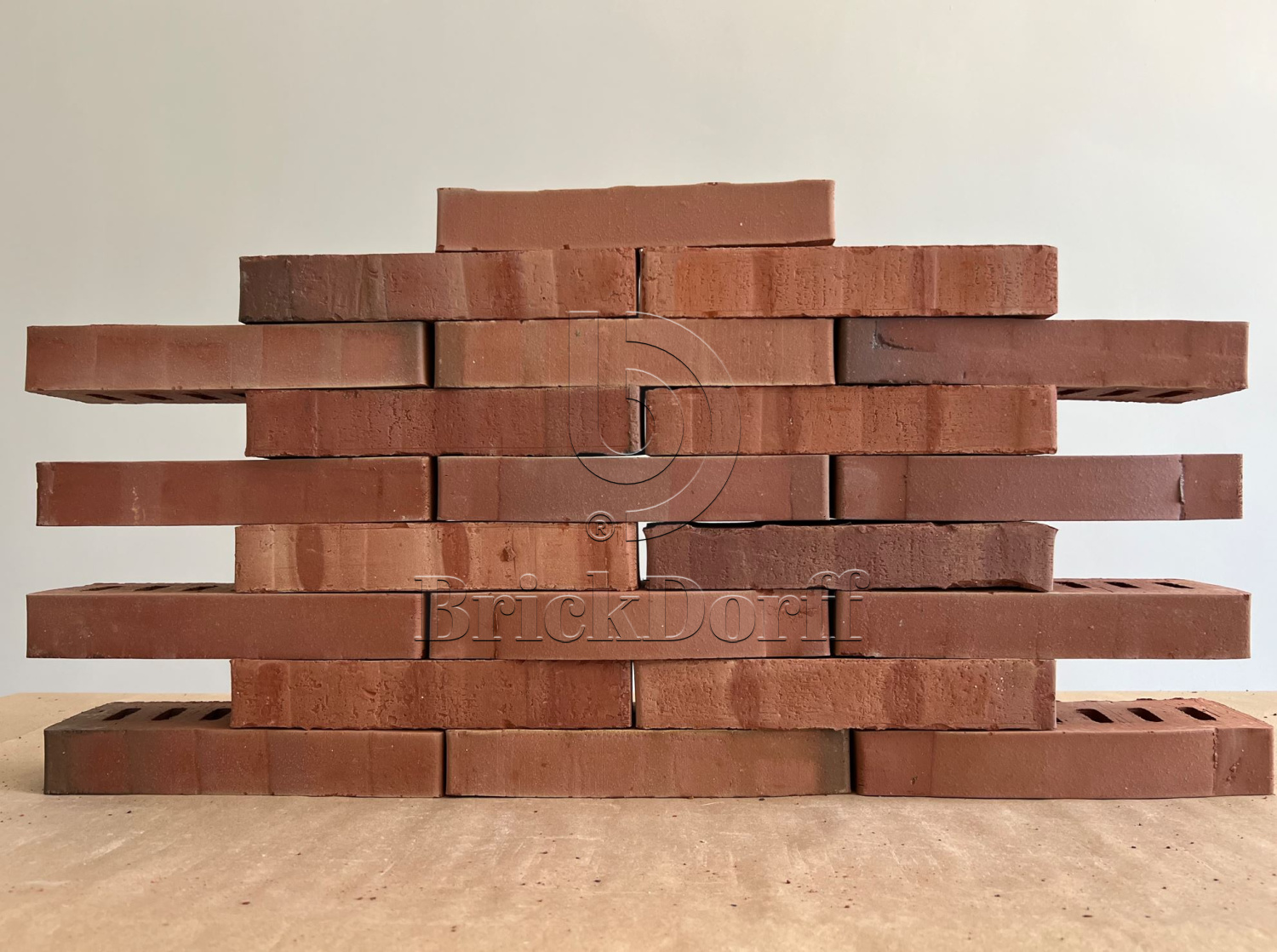 №10 Клинкерный кирпич облицовочный Laterem Antique  290х85х50 мм, красный терракот