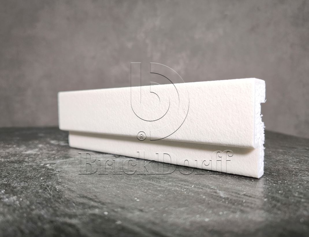 Молдинг для фасада - лепнина, декор из пенополистирола МВ-60/1 (МС-101) 60*25*2000 мм