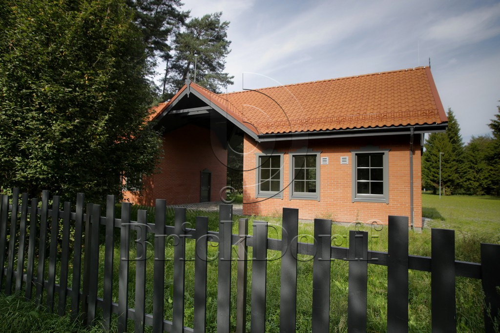 Lode SKARBAIS JANKA шероховатый, 250*120*65 мм, Печной Кирпич керамический пустотелый, терракотовый, красный