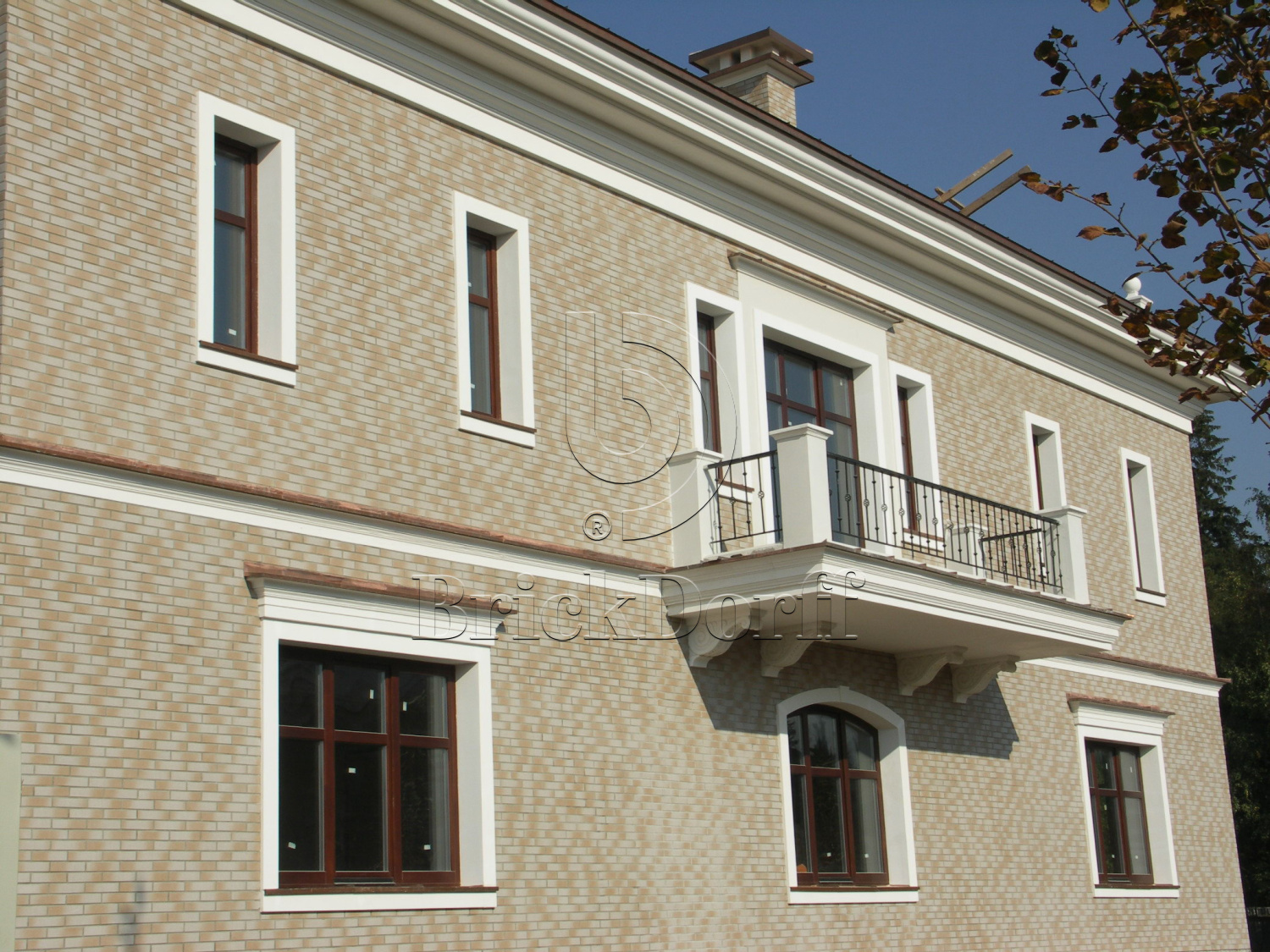 Фасадная Термопанель из Пенополиуретана ППУ 40 мм с Клинкерной плиткой Piz Kesch 240*71*10 мм