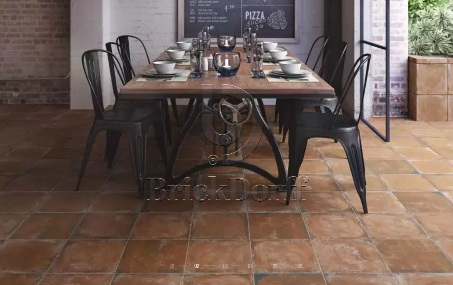 Alhamar ROJO Exagres 330*330*12 мм, клинкерная угловая ступень флорентинер с капиносом, противоскользящая