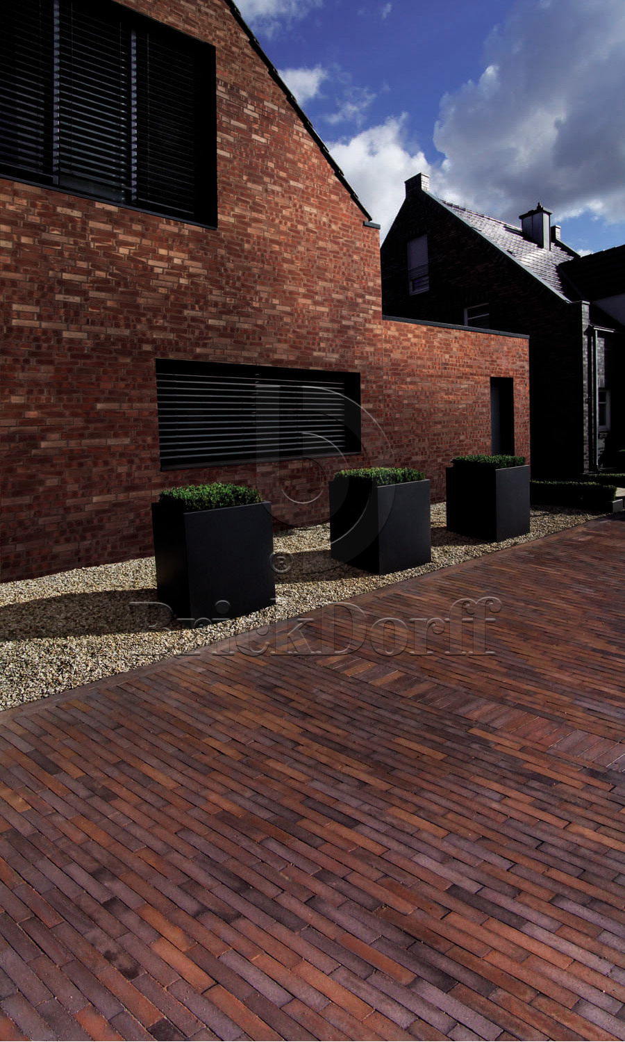 Тротуарная плитка / брусчатка Клинкерная ABC Malmo (Малмо) Blau bunt schmolz, ригельный 292*71*52 мм