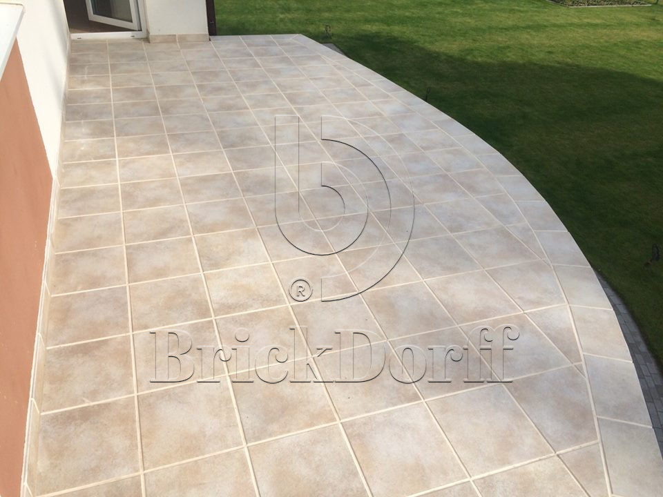 Клинкерная Плитка напольная противоскользящая Stroeher KERAPLATTE AERA T 727 pinar 594*294*10 мм