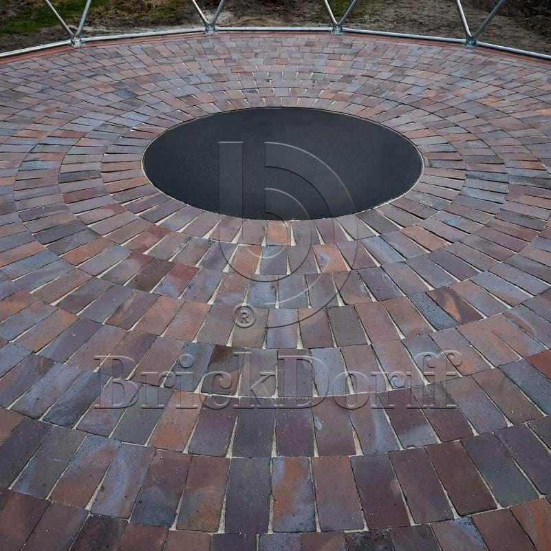 Тротуарная плитка / брусчатка Клинкерная красная LHL klinker ANTIKA 200*100*51 мм