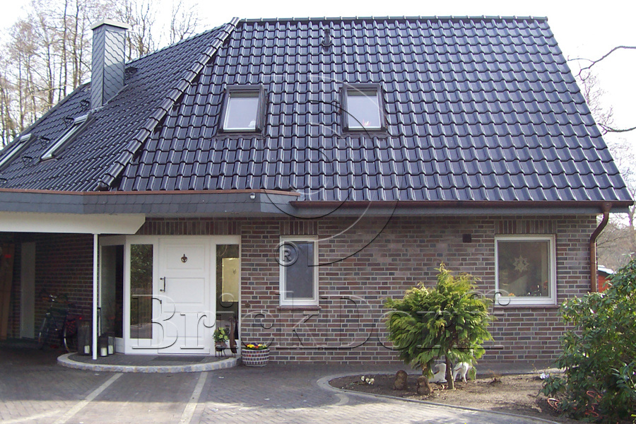 Керамическая черепица рядовая Roben FLANDERNplus бразильский глазурь