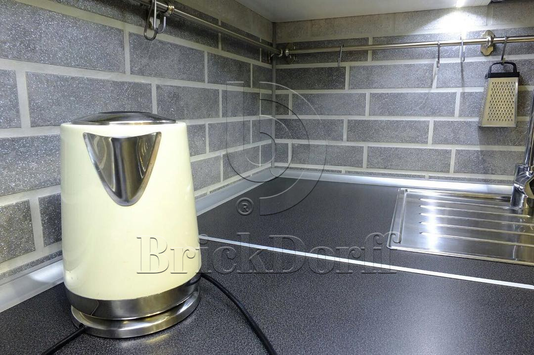 Клинкерная Плитка напольная противоскользящая Stroeher KERAPLATTE ROCCIA 840 grigio 444*294*10 мм