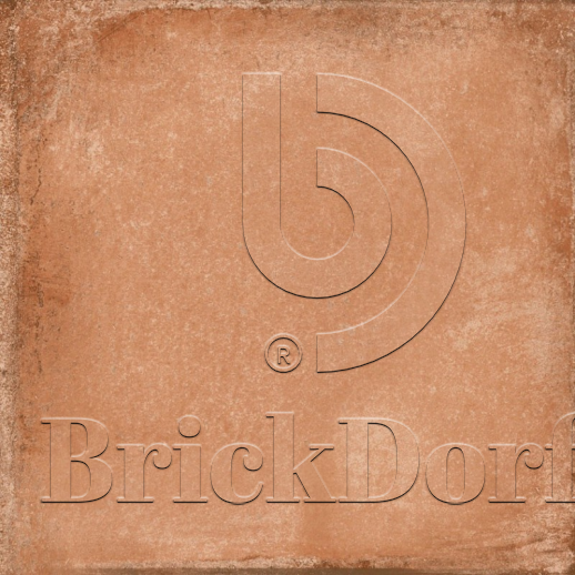 Alhamar SALMON Exagres 330*330*12 мм, клинкерная ступень флорентинер- с капиносом, противоскользящая