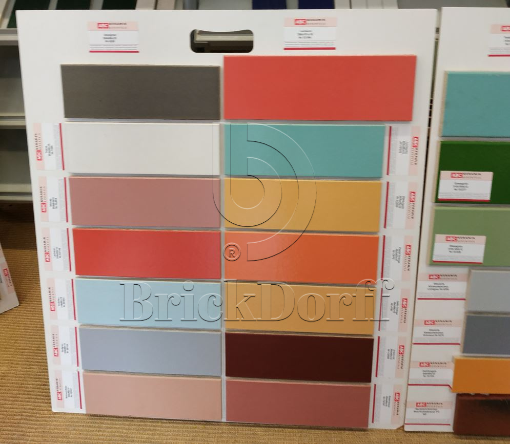 Клинкерная глазурованная фасадная плитка цвет по RAL - уникальные цветовые решения