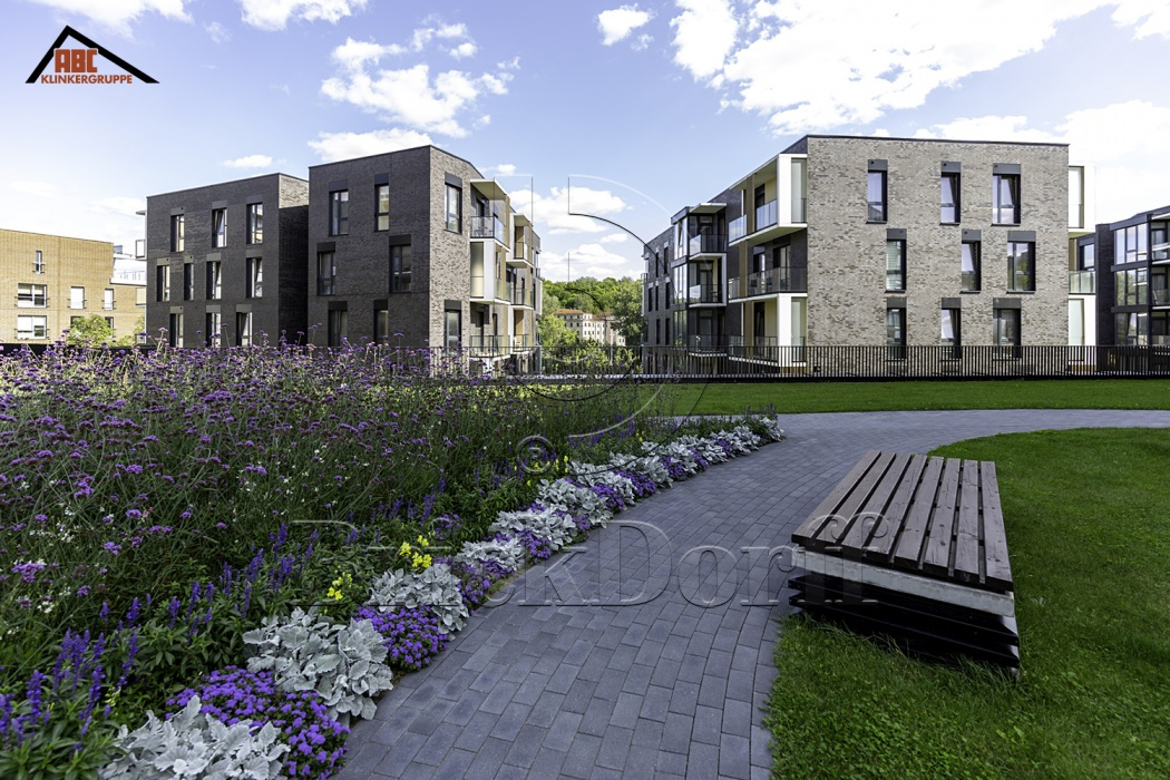 Клинкерная фасадная плитка облицовочная под кирпич ABC Dresden glatt, 240*71*10 мм