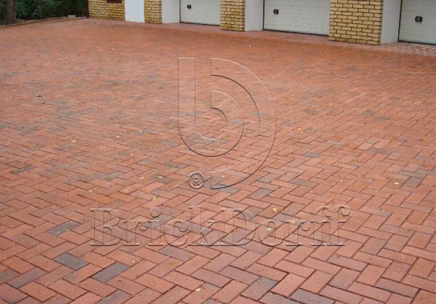 Тротуарная плитка клинкерная ABC Recker-bunt (Реккер-бунт)  200*100*20 мм